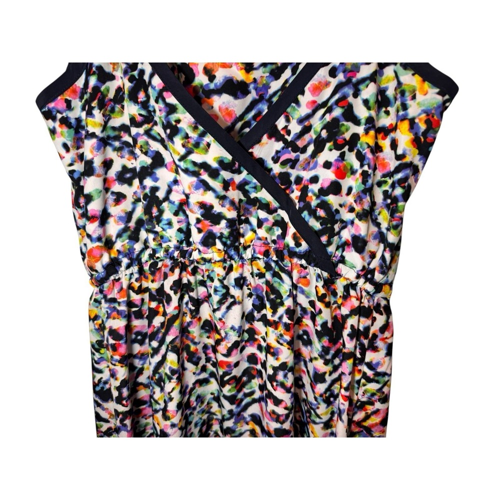 ATHLETA Size XXS Multicolor Sunbeam Easy Breezy Midi Dress Spaghetti Straps Adj - Picture 4 of 13